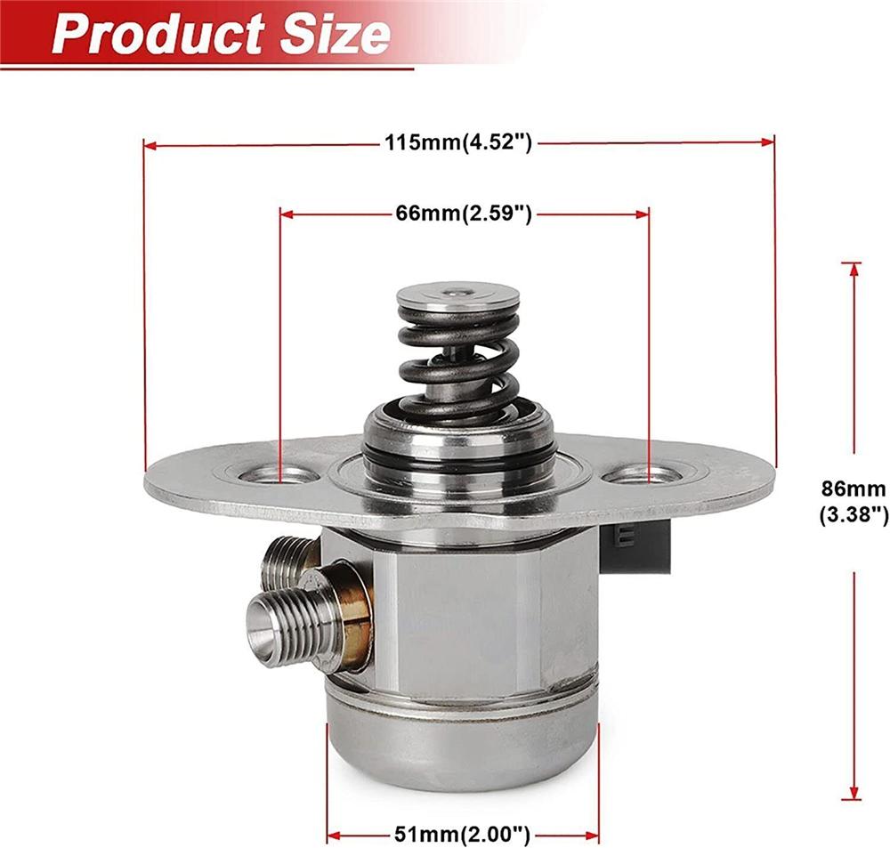 High Pressure Fuel Pump For 12-16 BMW 228i 320i 328i 428i 528i X1 X3 X4 Z4 2.0L