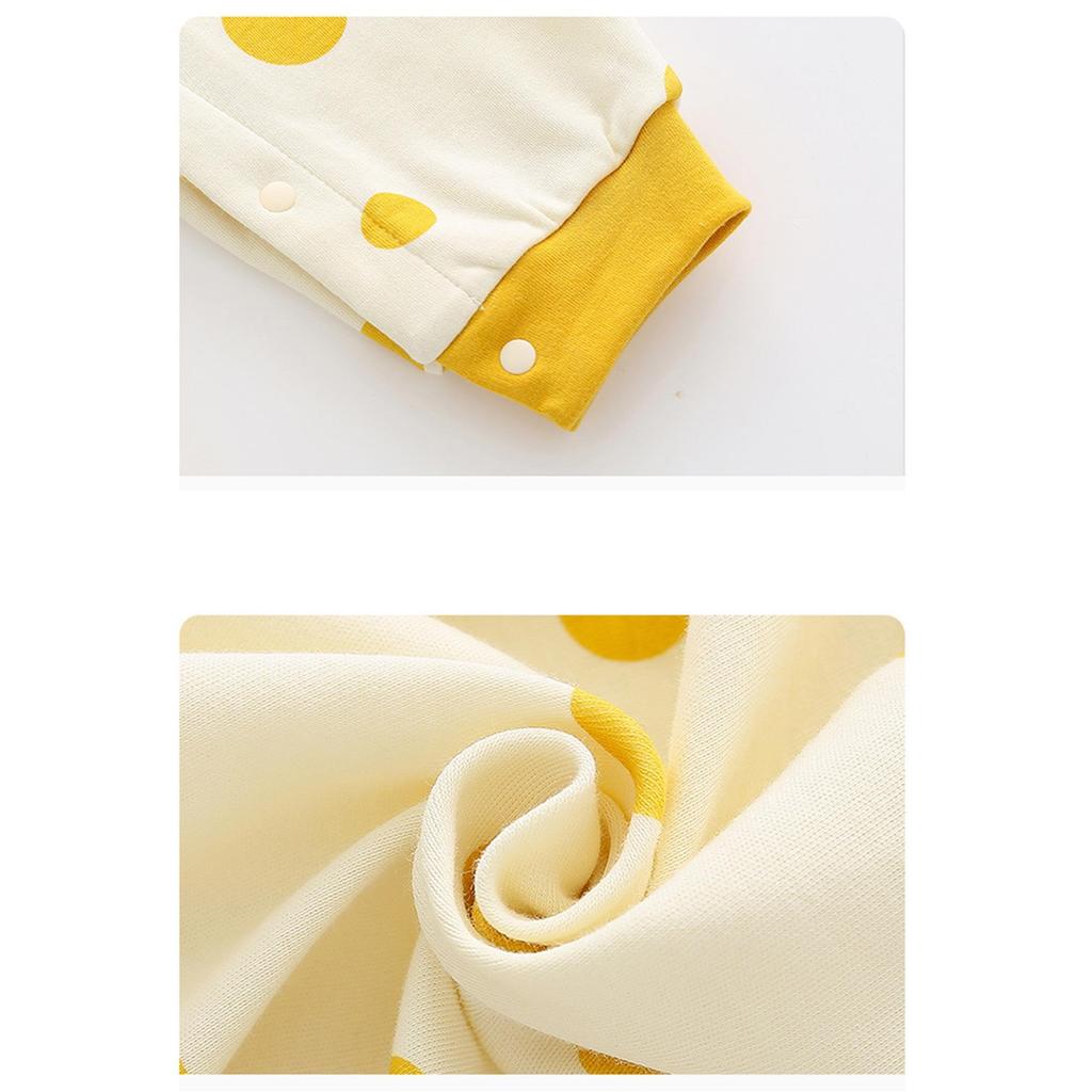 Boys Baseball Winter Autumn Long Sleeve Baby Clothes Newborn Underwear Romper Jumpsuit Baby Clothes Front Opening Baby Romper Jumpsuit 01 A [GORBAST]