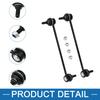 ABSOPRO Front Stabilizer Links K750385 for Honda Compass 2 Pieces (5174185A) 2007-2017, Black,
