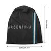 Argentina Flag Skullies Beanies Caps Unisex Winter Warm Knit Hat Unisex Women Adult Argentine Proud Bonnet Hats Outdoor Ski Cap