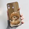 For Asus Zenfone 5 5z ZS620KL ZE620KL X00QD 6.2" 2018 Shockproof Phone Case Aesthetic Fashion Cute Cat Black Soft Silicone Cover