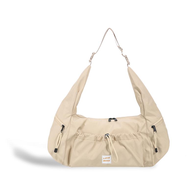 Umhängetasche Pendler Plissierte Große Hobo-Tasche Umhängetasche Paar Sporttasche