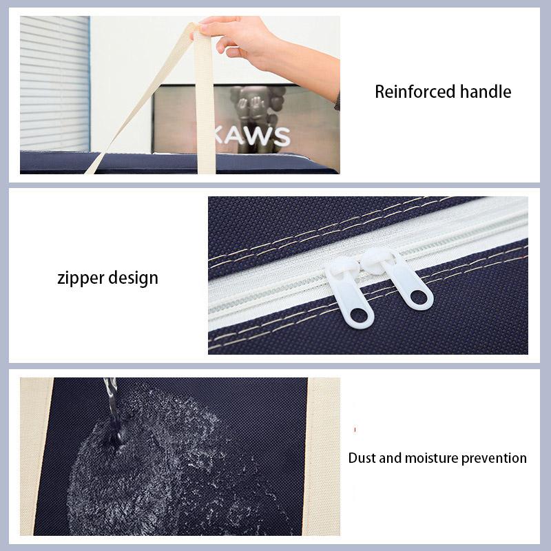 Moving Storage Bag Folding Luggage Bag Portable BagMulti Functional Travel Bag Shoulder Bag Handbag Closet Organizer