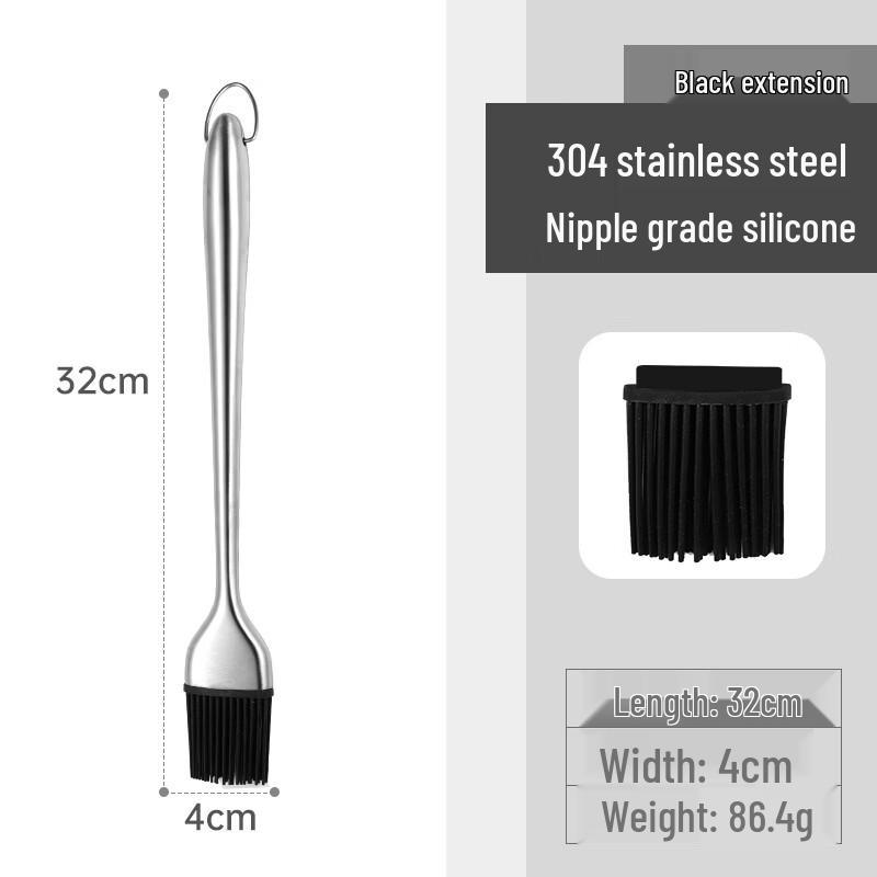 Stainless Steel Silicone Basting Brush