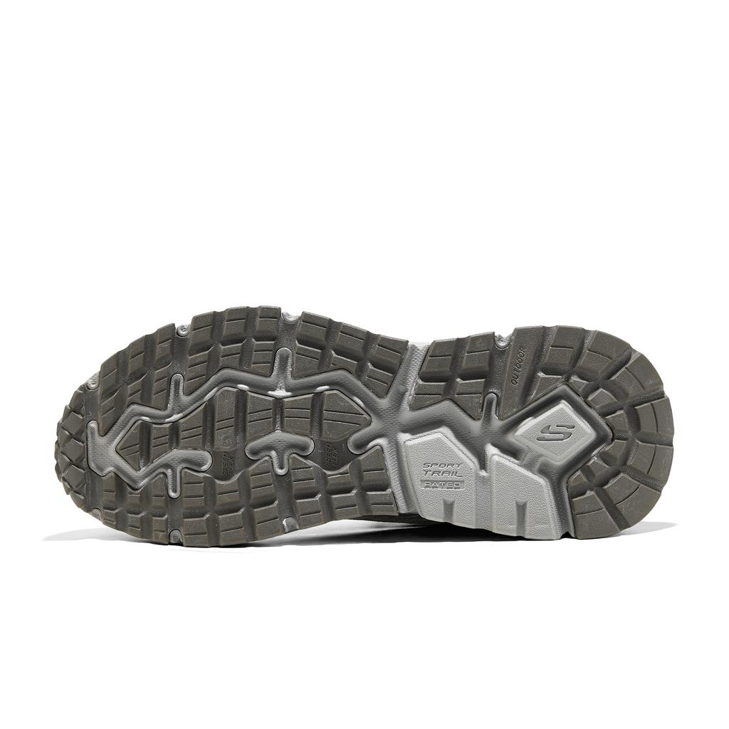 Skechers DLUX Journey Trail Lightweight Comfortable Durable Low-Top Outdoor Functional Shoes Men shoes Gray 237416-GRY