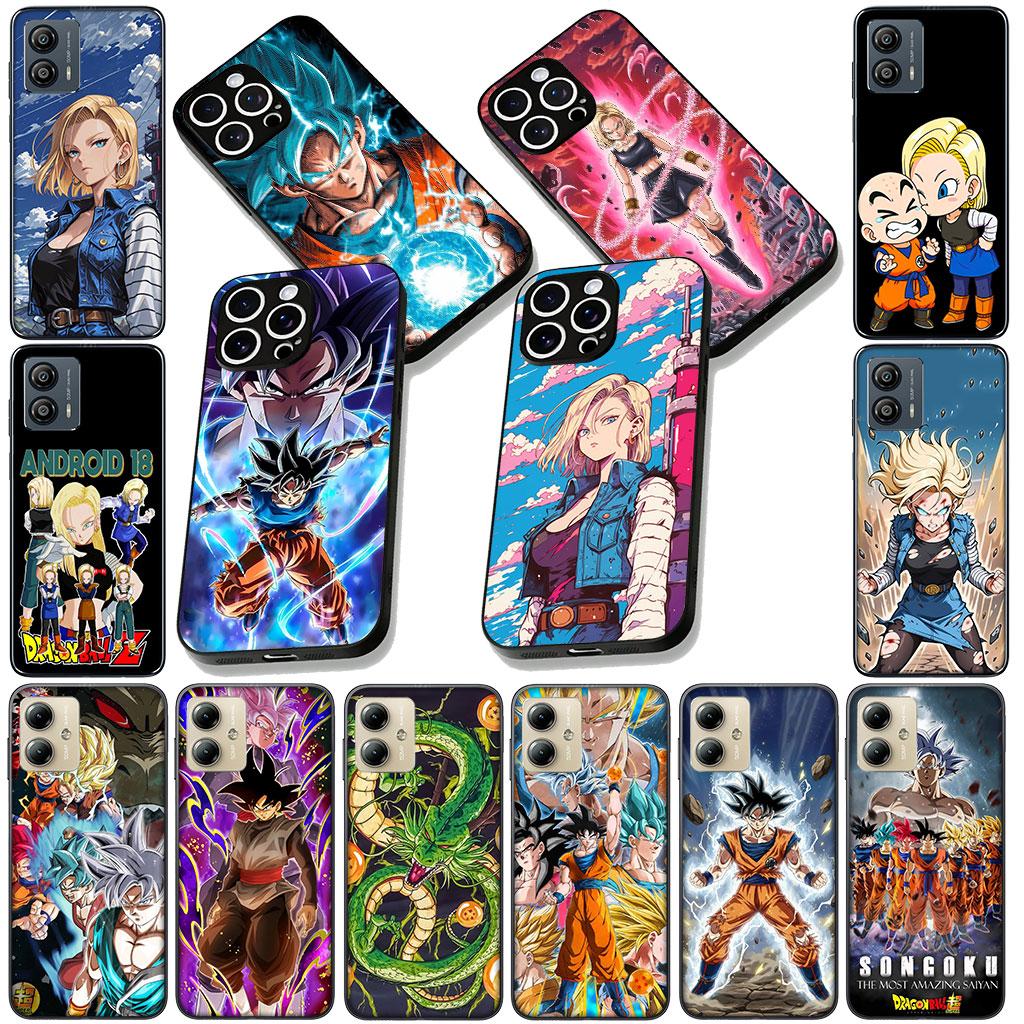 Soft Cover for Apple iPhone 13 12 Mini XS 11 Pro Max 7 8 Plus XR SE 2022 2020 SE3 Coque Phone Case Android 18 Dragon Gokus Ball