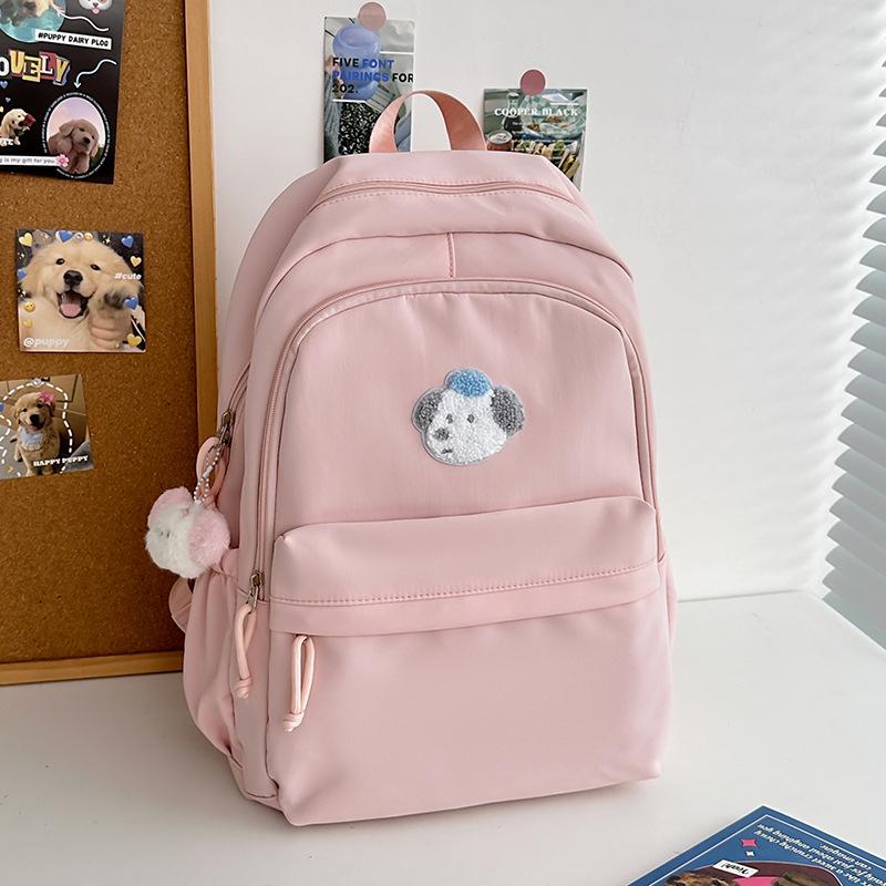 The New Schoolbag Is High-value, Fresh and Sweet, Candy-colored Backpack, Lightweight and Large-capacity Backpack for Junior High School Students.