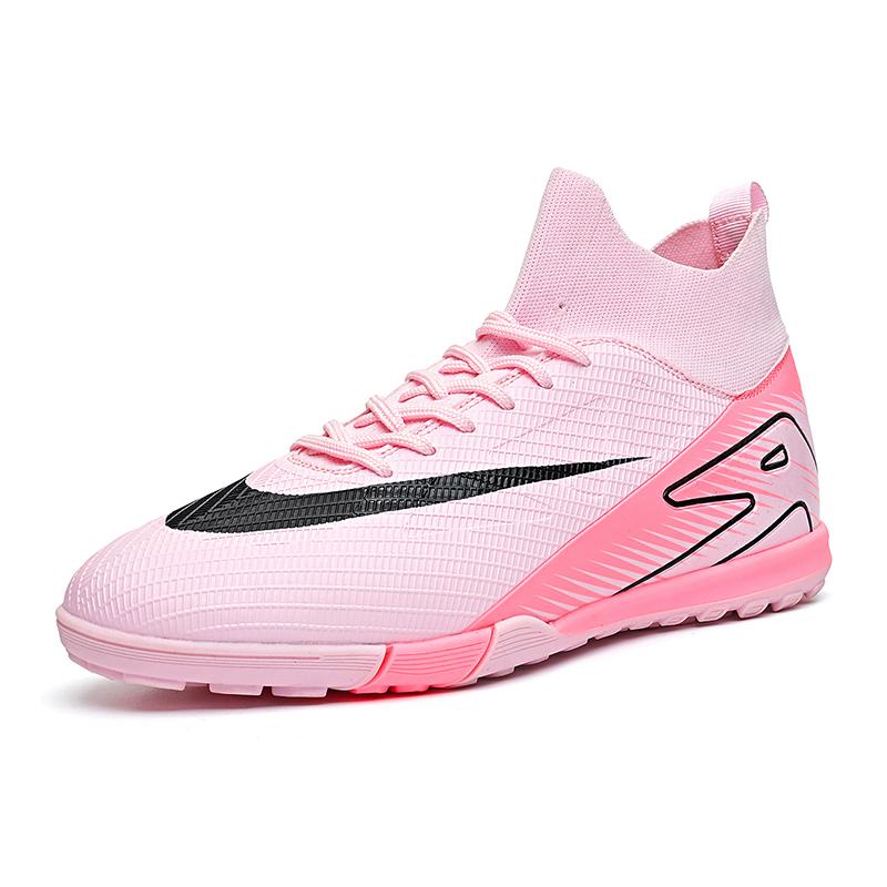 Youth Soccer Shoes Men Women Professional Training Outdoor Football Shoes Anti Slip Wear-resistant Trendy Football Boots for Man