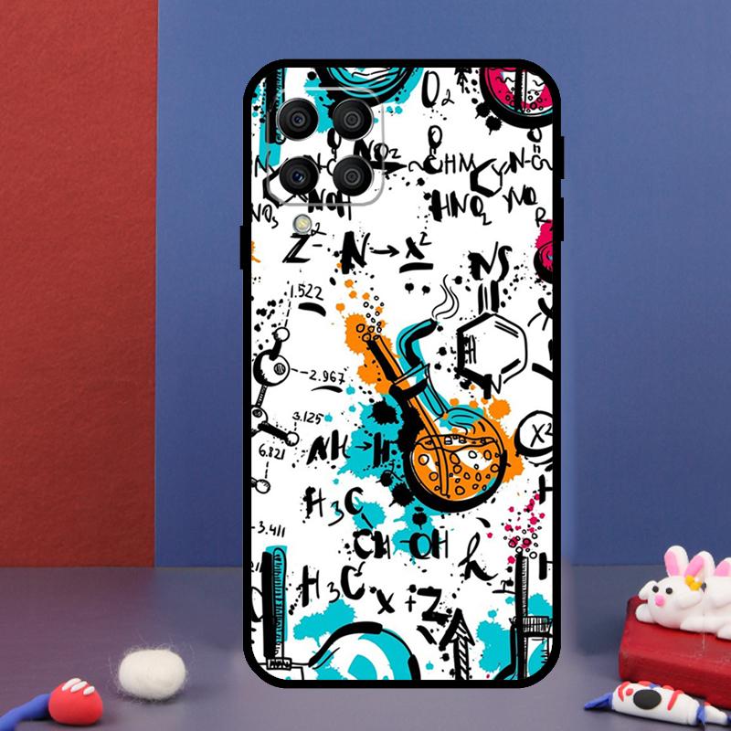 Biology and Chemistry For Samsung Galaxy M12 M13 M33 M23 M53 M15 M55 M31 M51 M14 M34 M54 M20 M32 M52 Phone Case