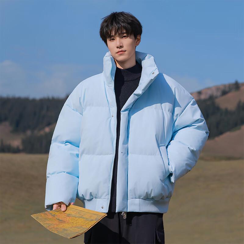 

VUUG Мужская модная повседневная куртка с капюшоном и утеплителем M