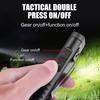 Multi-functional Flashlight with Back Clip USB Rechargeable IPX4 Waterproof Work Lamp Magnetic Portable Outdoor Camping Hiking Emergency Lamp