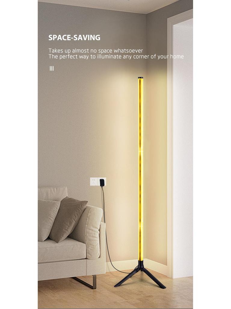 Cross-border Graffiti Corner Light: USB RGB Floor Lamp with APP Remote Control