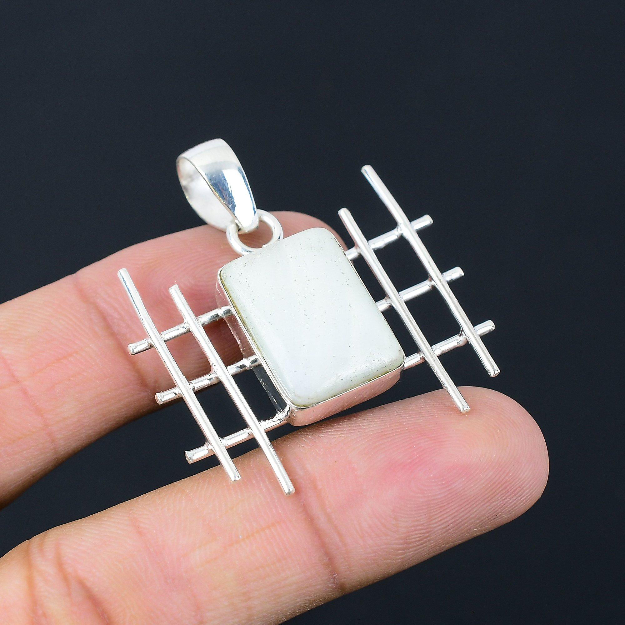 Friendship Day Deal Sterling Silver Owyhee Blue Opal Stone Daughter New Pendant