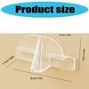 6Pieces Glasses Rack Adhesive Holders Compact Glasses Storage Solution For Home Office And Vehicle Interiors