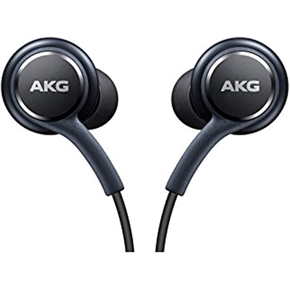 OEM Stereo Headphones with Mic for Samsung Galaxy S8 S9 S8 Plus S9 Plus Note 8 - Designed by AKG ...