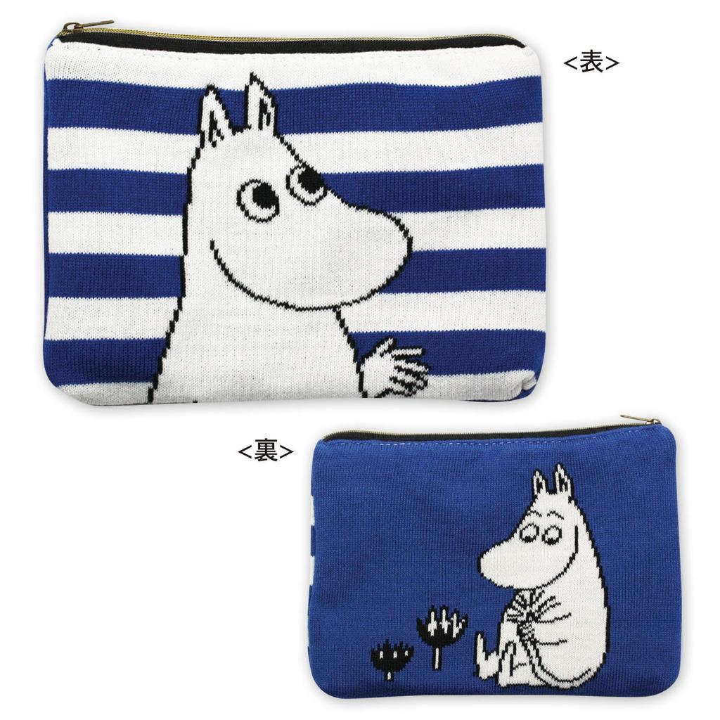 Moomin knit pouch (Moomin)