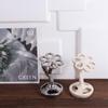 Flower Shaped Ceramic Toothbrush Holder Space Saving Makeup Brush Shelf Toothbrush Bracket  Toilet