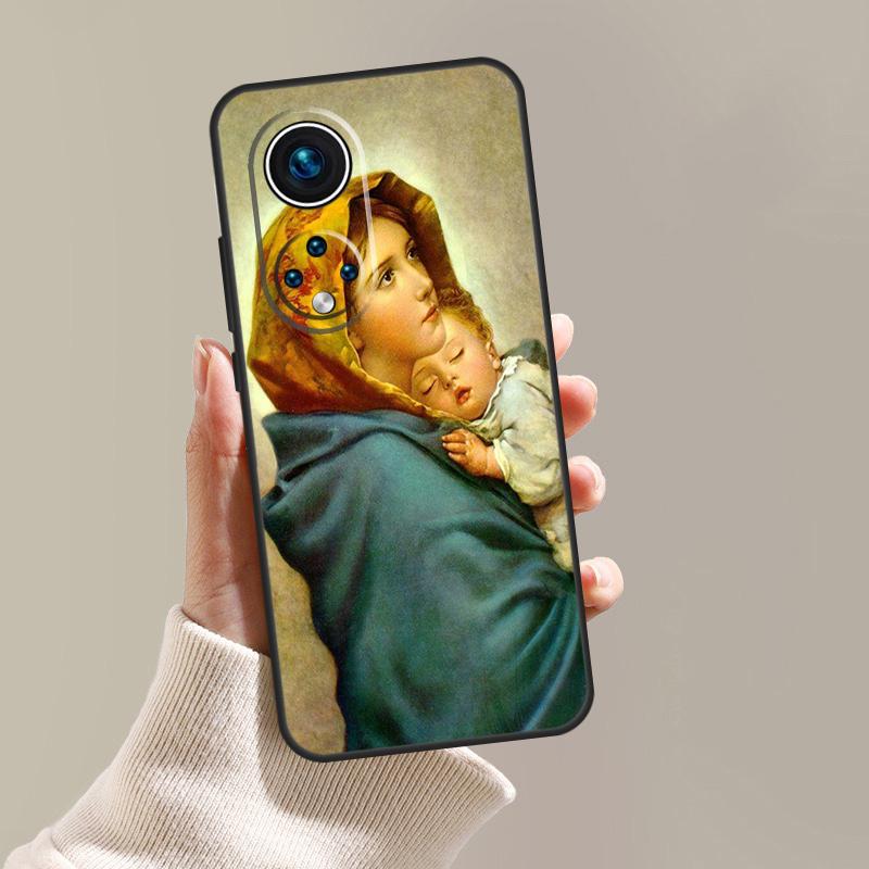 

Mother Virgin Mary Case For Honor Magic 8 6 5 7 Lite 400 Pro 200 90 70 50 X8c X8b X9a X9b X9c X9d Win RT Cover Honor X9c