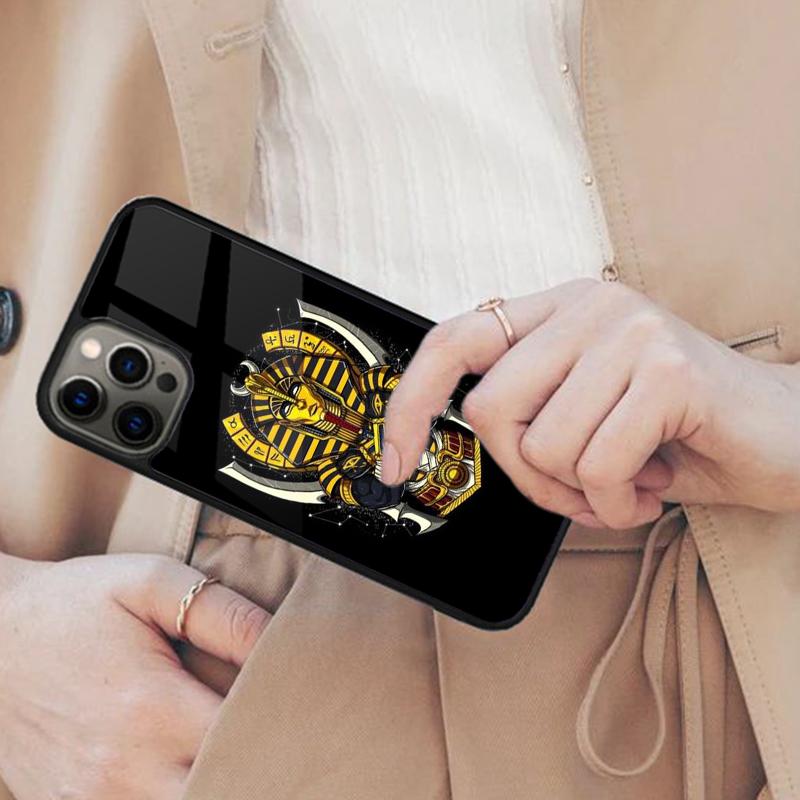 

Egyptian Eye Of Horus Ankh Egypt Archaeologist Gold Magnetic Phone Case For iPhone 17 Air 16 14 13 12 Pro Max 15 Plus Cover iPhone 14