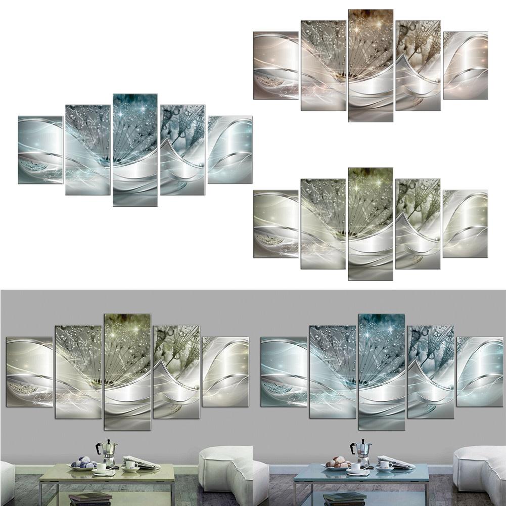 Kamerdecoratie Muurschildering Print Canvas Schilderij Wandkunst 5 Delen Canvas