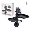 3-In-1 Detachable Car Cup Holder Tray-Expandable Food Table With 360° Rotating Design,Sturdy Base For Long Road Trips Table Tray