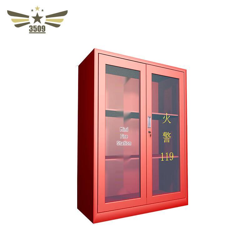 Construction Site Miniature Fire Station Emergency Cabinet