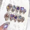 Nail Hand Wearing Nails Fashion Highgrade Pure Wind Rhinestone Nail Style Patch