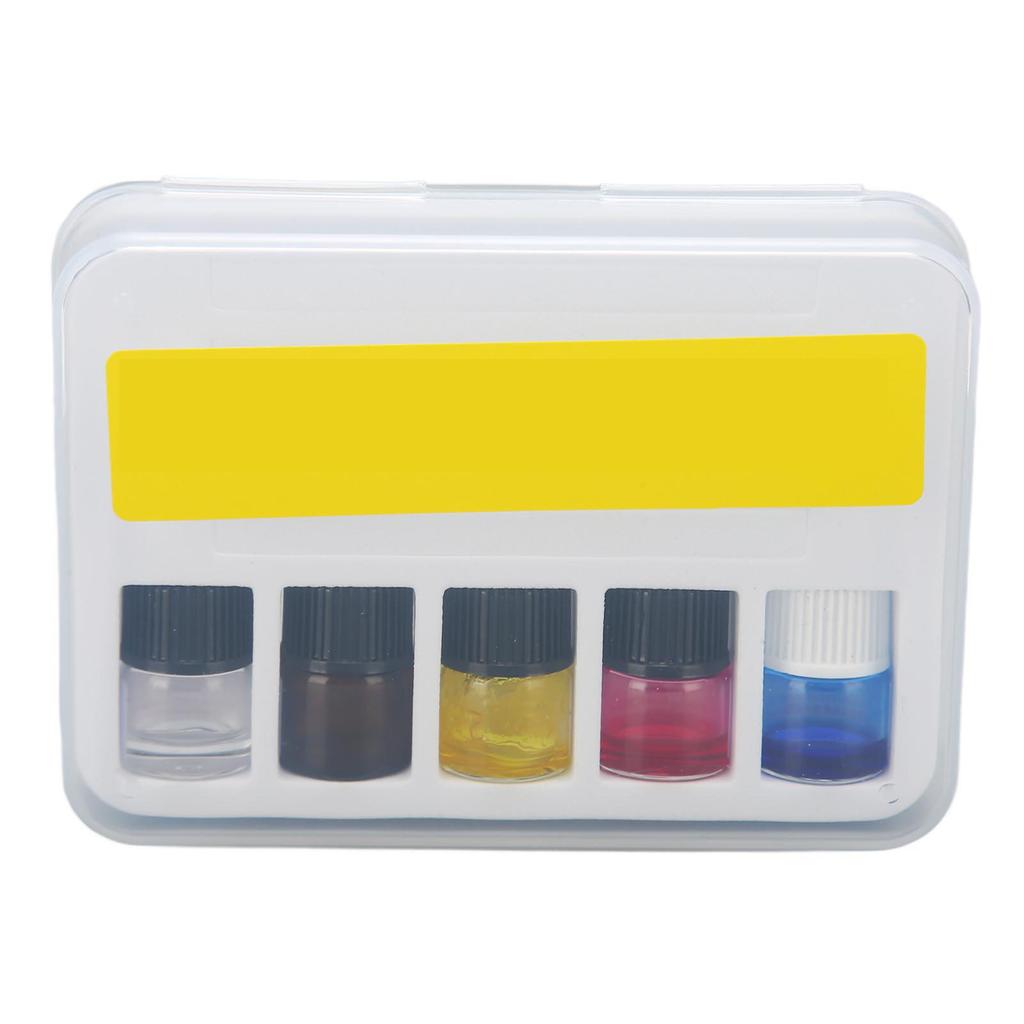 5PCS Watch Synthetic Lubricating Oil Smooth Watch Repair Maintaining Tool for Watchmaker Watch Workers