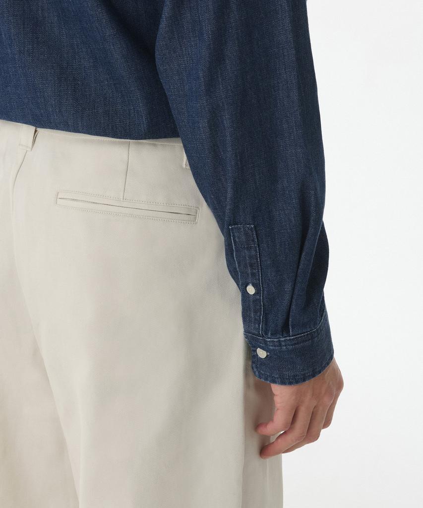 Musinsa Standard Heavyweight Cp Wide Chino Pants [Dusty Cream]