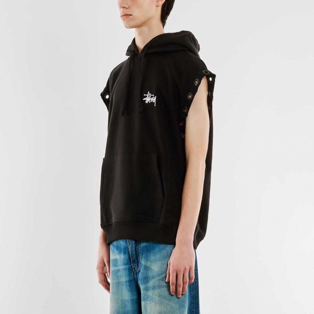 Junya Watanabe x Stussy Hooded Vest Black Men Tops WM-T909-100-1