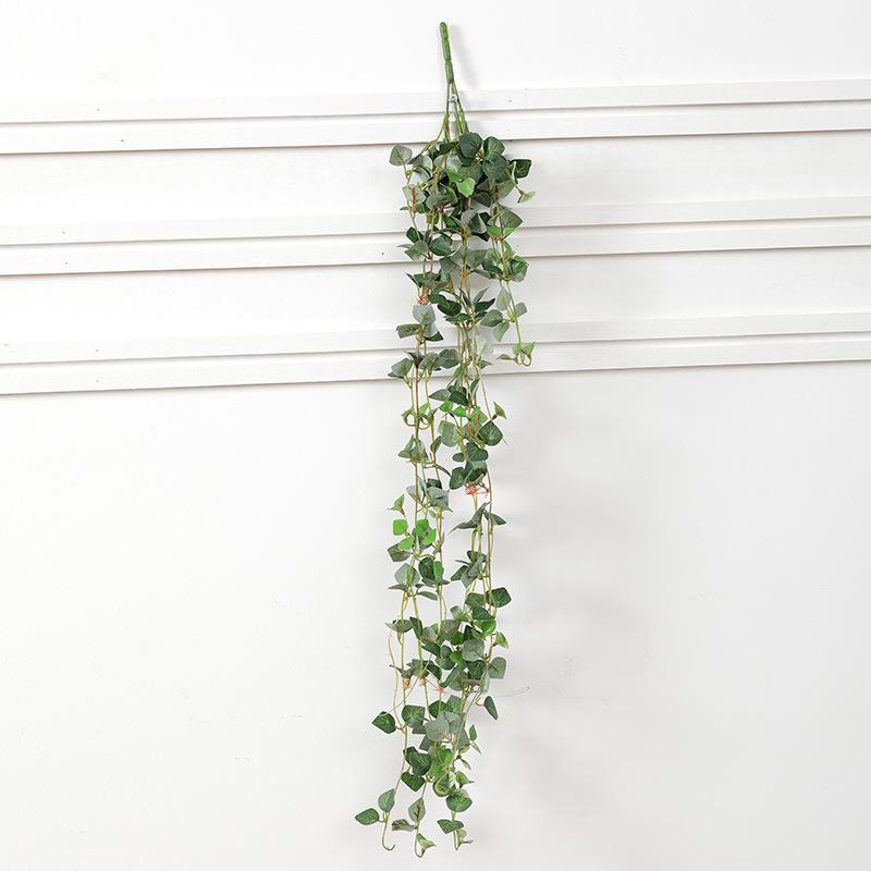 

Имитация цветка бамбукового листа в форме сердца, белая сетчатая листовая рама из ротанга, имитация настенного растения, домашний подвесной цветок, зеленое растение, украшение Begonia leaves белый/зелёный