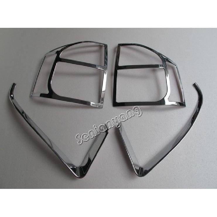 Хромированная накладка на крышку передней и задней фар для JEEP Compass 2011-2016