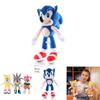 Adorável Brinquedo de Pelúcia Sonic The Hedgehog Shadow Amy Rose Knuckle Tail de 28cm Para Todas as Idades