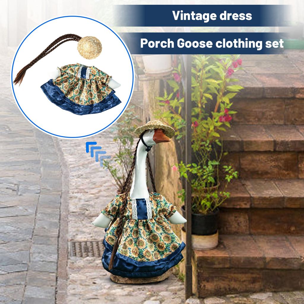 Veranda Haustier Hunde Gartenornamente Bekleidungsset