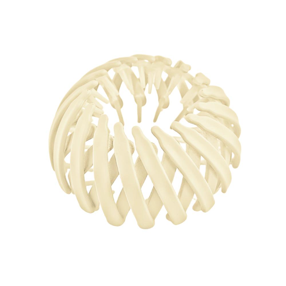 Trendy Matte Bird's Nest Hair Curler: Versatile Claw and Ponytail Ring for Effortless Styling In Europe and America.