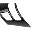 Carbon Fiber Style Interior Steering Wheel Trims Cover Accessoriess for 2006-2013 Chevy Corvette C6 (Both Sides Trim(for 06-11))