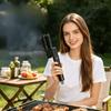 3-Gang LCD-Display Elektrische BBQ-Grillbürste Barbecue-Grillreinigungsbürste Outdoor