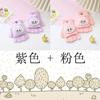 Children's Princess-style Flip Cartoon Gloves, Winter Plush Five-fingered Warm Gloves