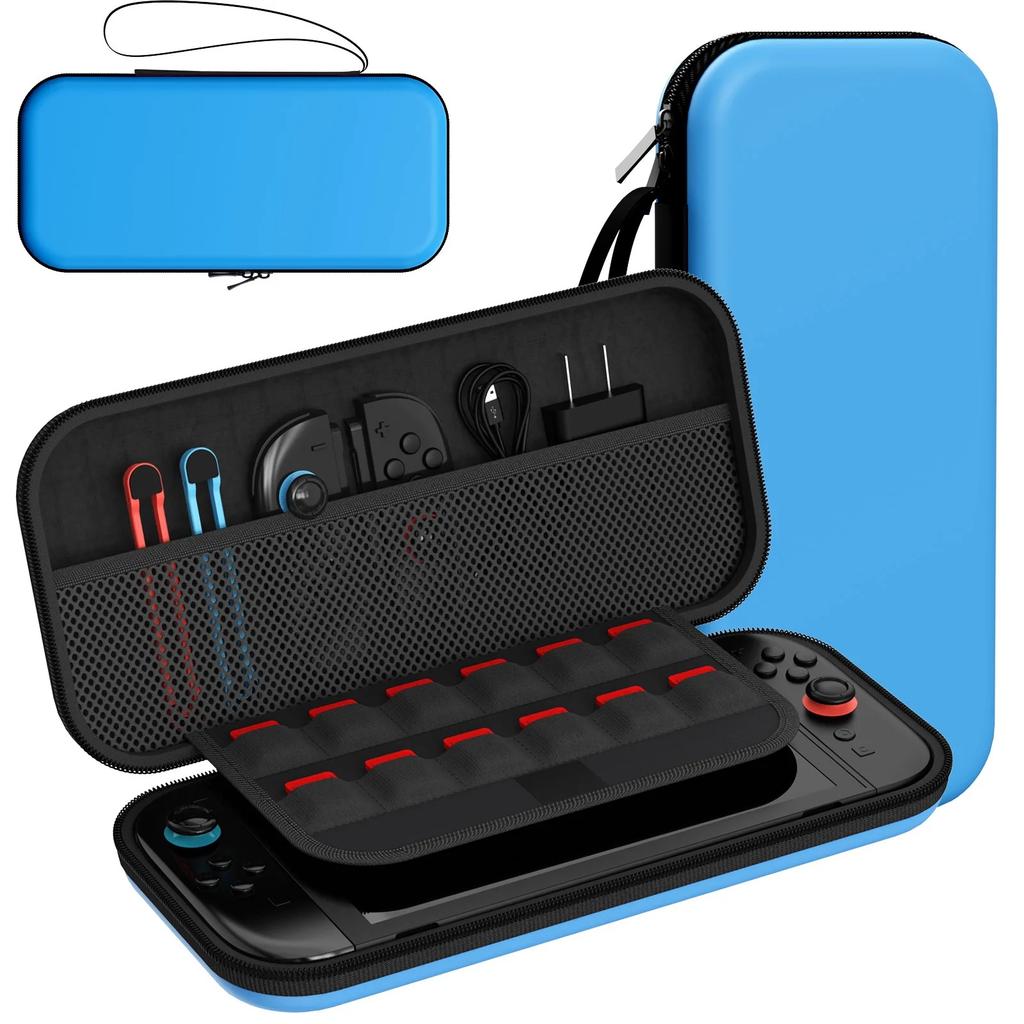 Carrying Case Compatible with Switch 2 (2025) - for Console Accessories Portable Hard Shell Pouch Carrying Travel Bag