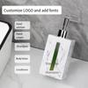 Resin Refillable Liquid Hand Soap Jar Light Luxury Lotion Bottlle Shower Gel Dispenser  Travel