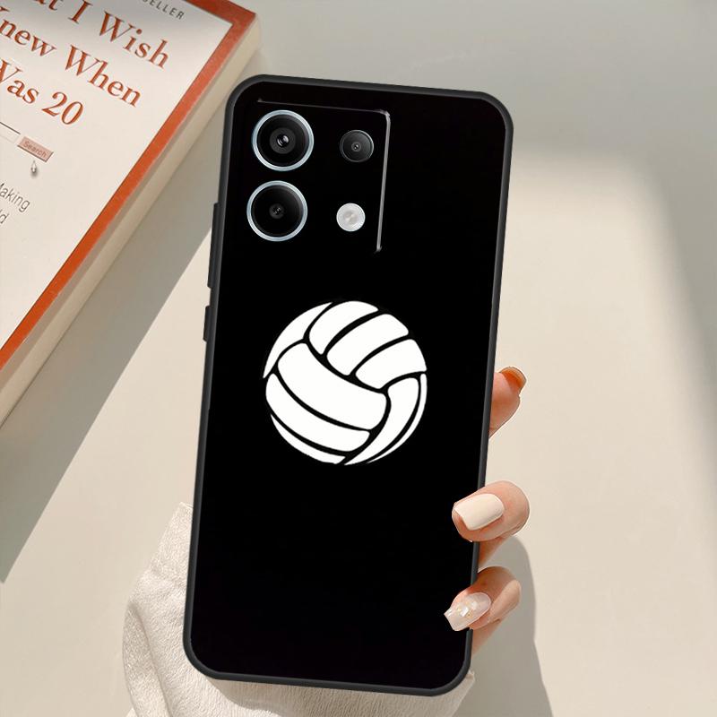 Volleyball Sport Funda For Xiaomi Redmi Note 13 14 9 10 12 11 15 Pro Plus Case For Redmi 15 C 12C 13C 14C 10C