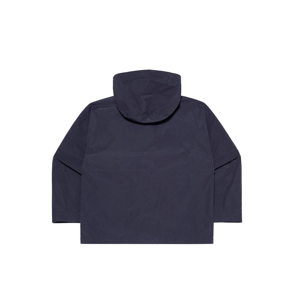 Kodak Essentials Logo Patch Hooded Anorak Navy