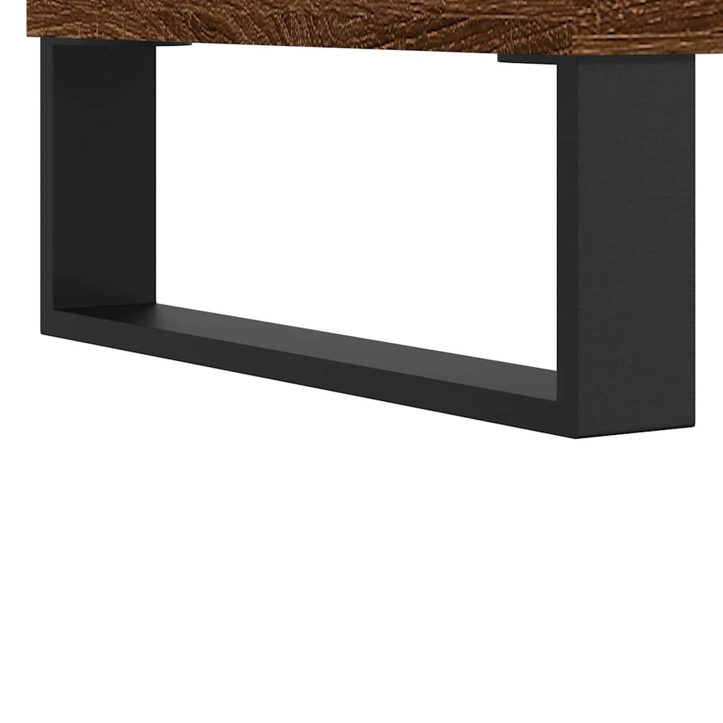 Coffee Table Smoked Oak 60x44.5x45 cm Particleboard