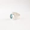Sky Blue Topaz Gemstone 925 Sterling Silver Jewelry Handmade Ring For Christmas RR-63-4