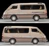 Tomytec Tomica Limited Vintage Neo Scale Toyota Hiace Wagon Super Custom Limited Finished Model 1/64 LV-N216c Beige/Brown