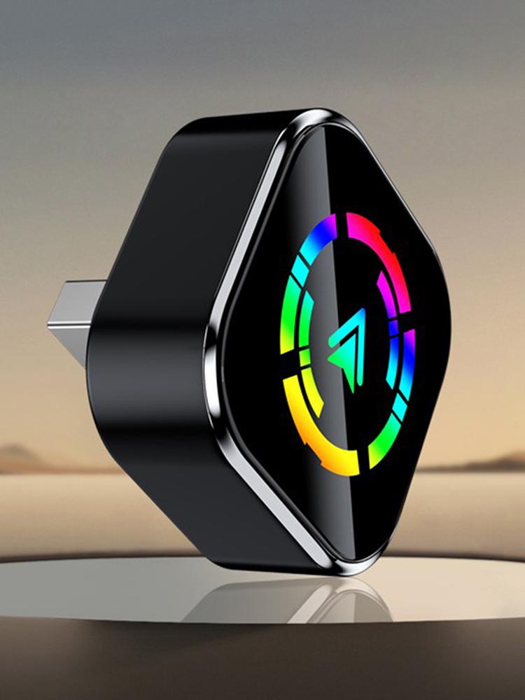 Wired To Wireless Carplay & Android Auto Wireless Adapter Auto Connect Mini Adapter for Cars with OEM Wired CarPlay Android Auto