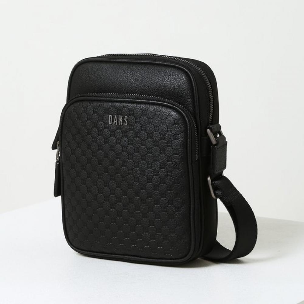 

Daks Mini Crossbody Black Dd Pattern Leather Dbba4e014bk Single option