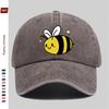 pc Cute Bee Print Baseball Cap Casual Travel Decor Design Sun Hat Comfortable Lightweight MultiColor Pet Hat Available Adj