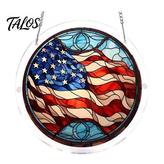 Puzzle Gift for Adults Acrylic Suncatcher, Artistic Window Hanging Ornament, 7.48 Inch Sun Satisfying Weekend Project Catcher Decoration, Ideal