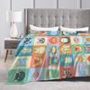 Japanese Blanket T-Totoros Travel Flannel Throw Blanket For Couch Bed Soft Custom DIY Quality Bedspread Gift Idea